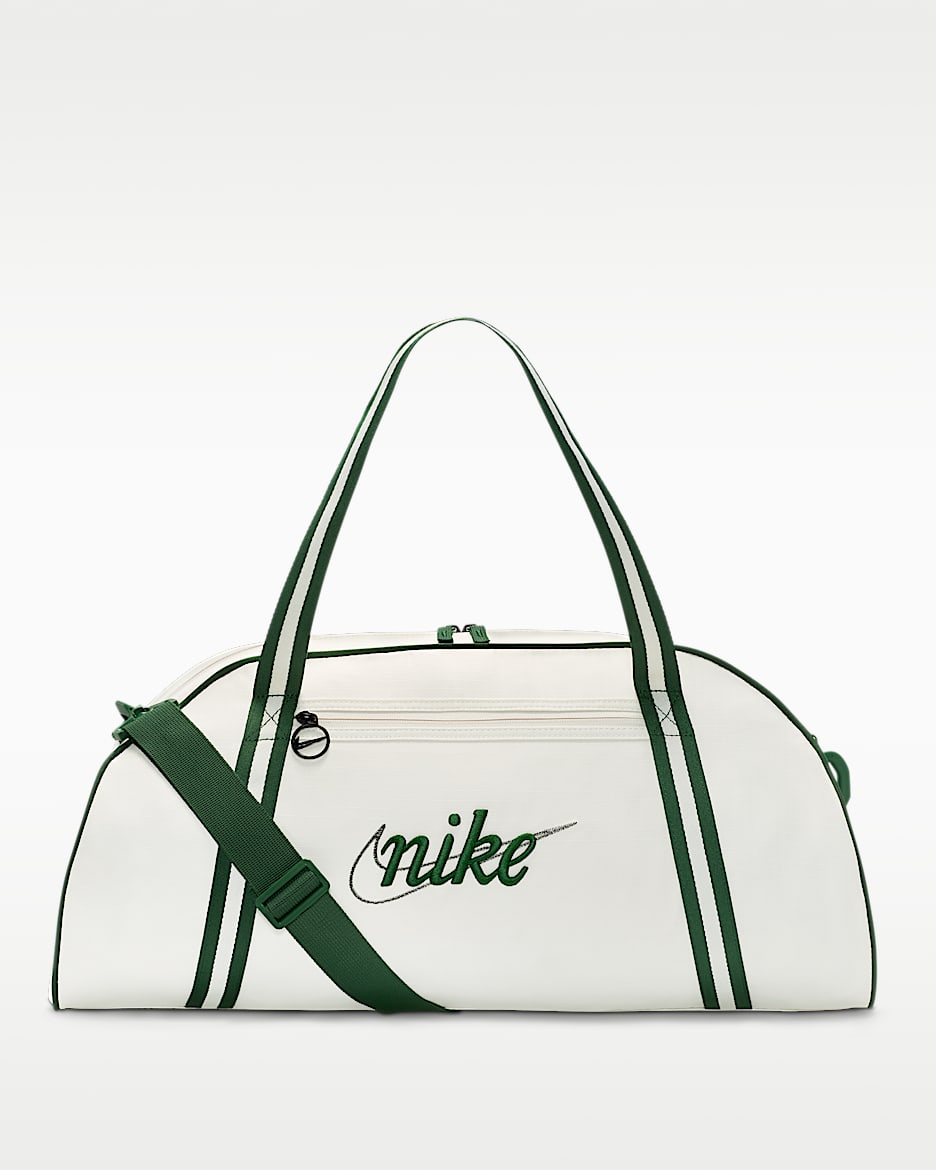 Nike Gym Club 训练包 - 幻影灰白/冷杉绿/冷杉绿
