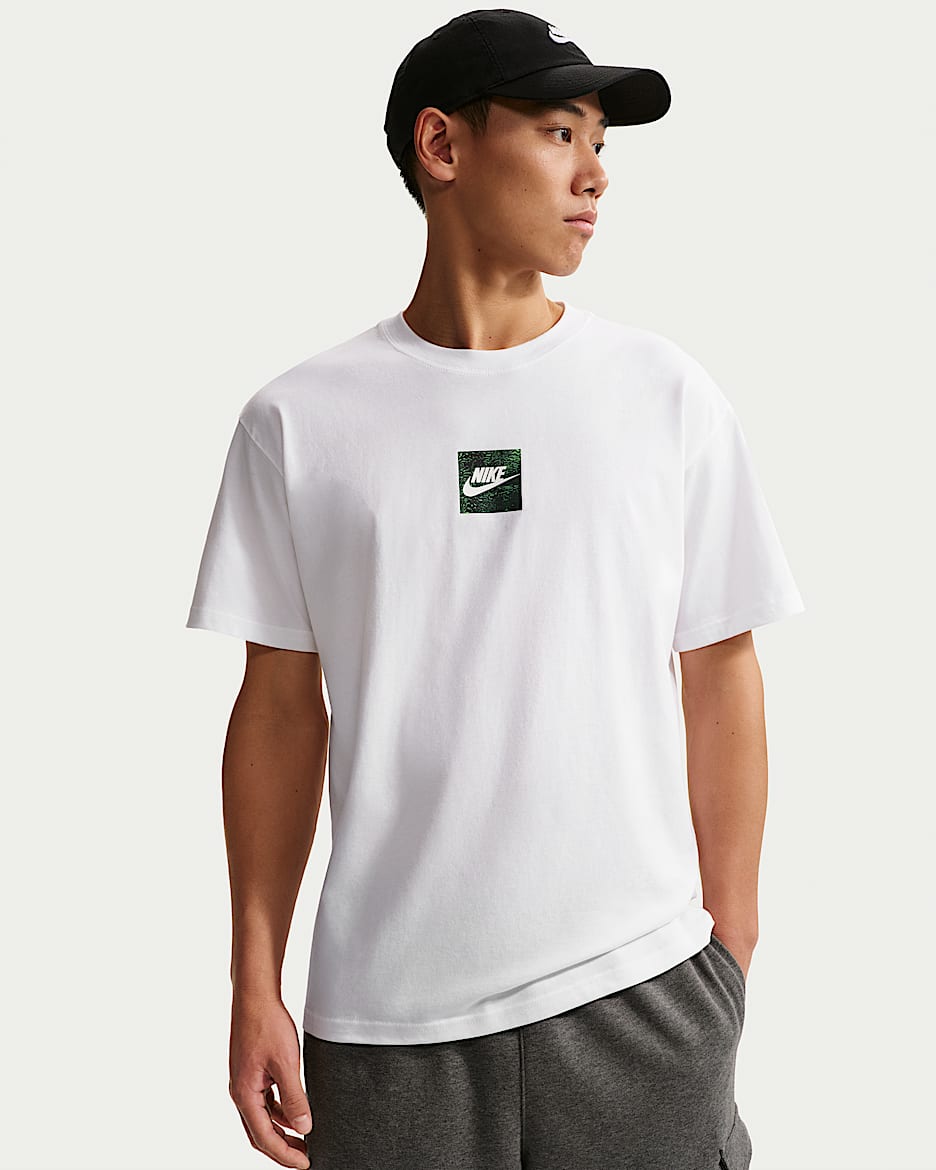 Nike Sportswear 男子T恤 - 白色