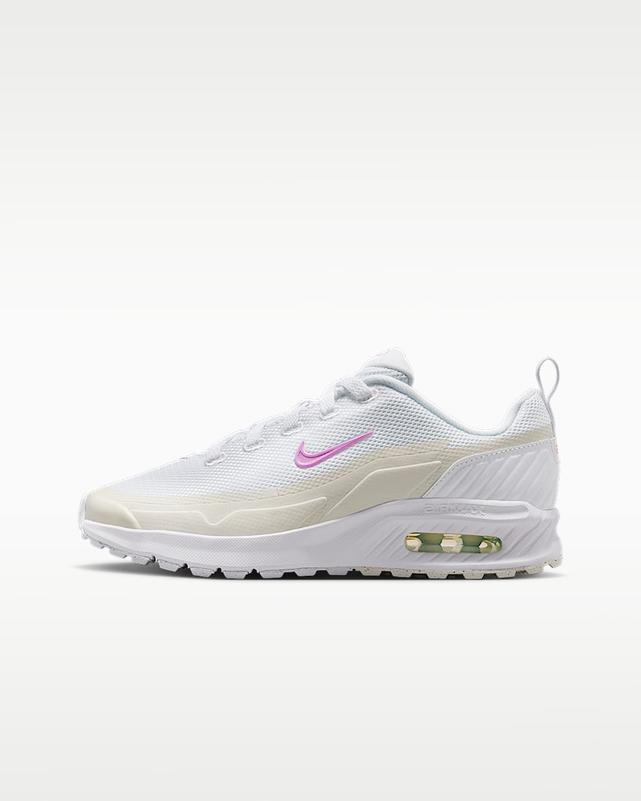 Nike Air Max Bia 大童运动鞋 - 白色/杉木浅蓝灰/浅品红