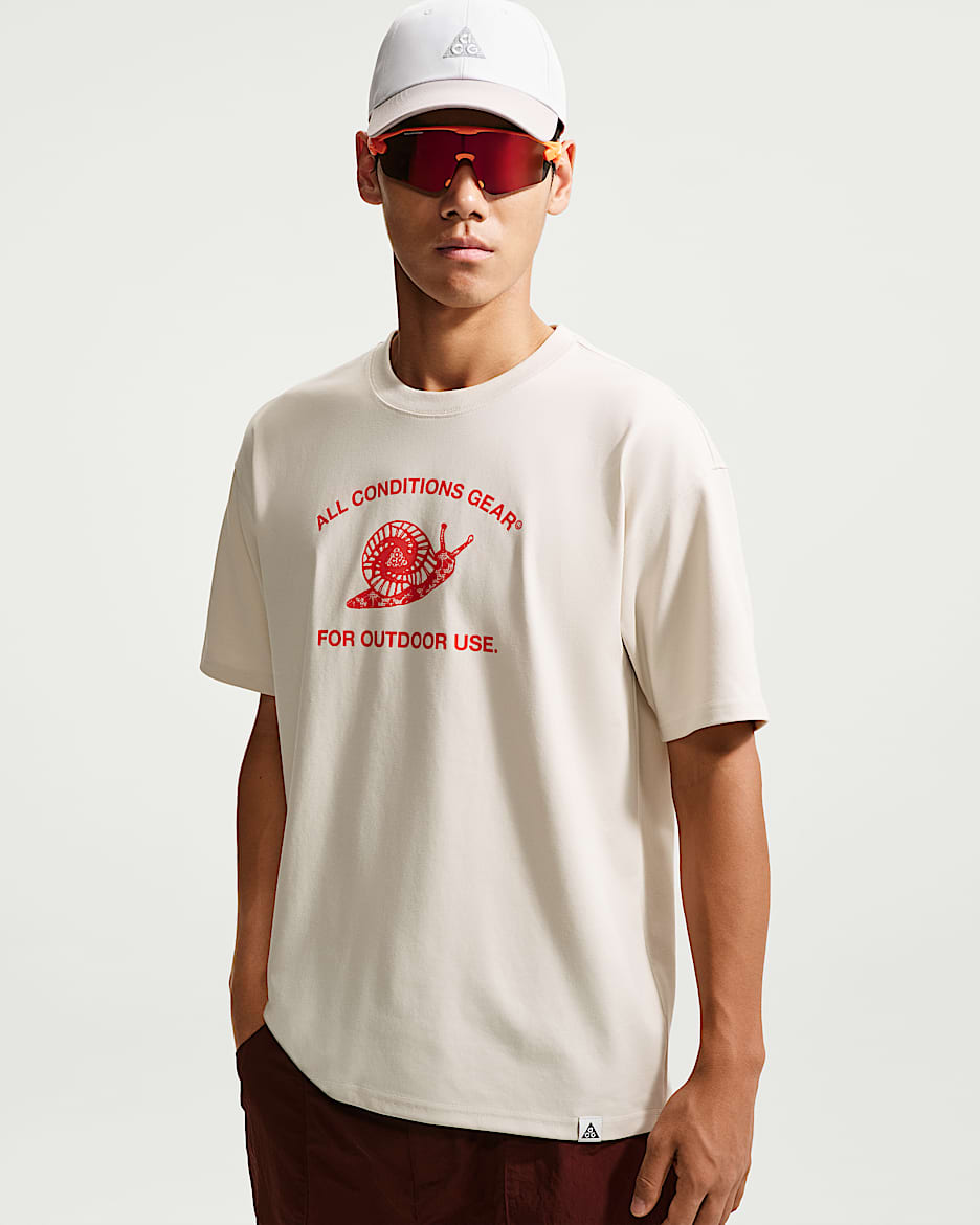ACG Dri-FIT 男子速干短袖T恤 - 浅土褐