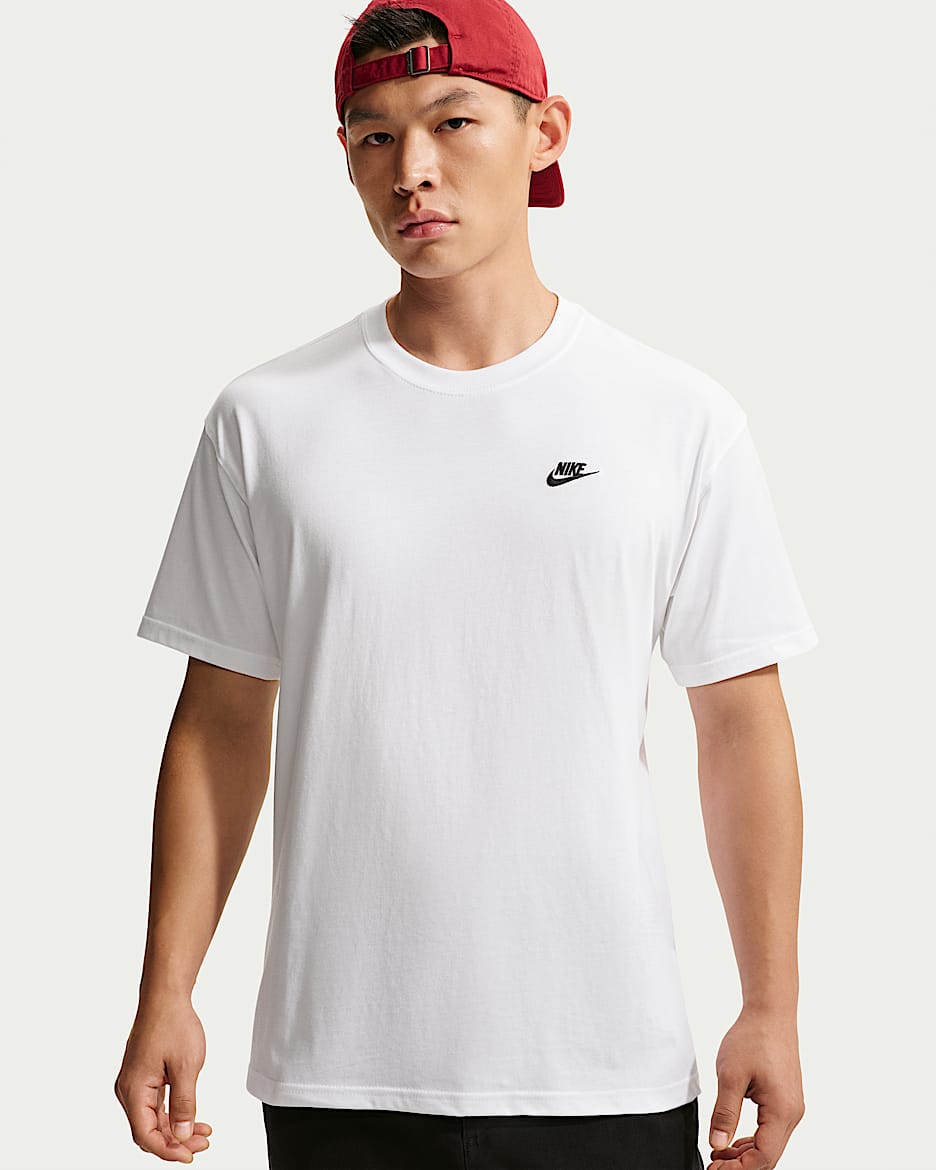 Nike Sportswear 男子短袖T恤 - 白色
