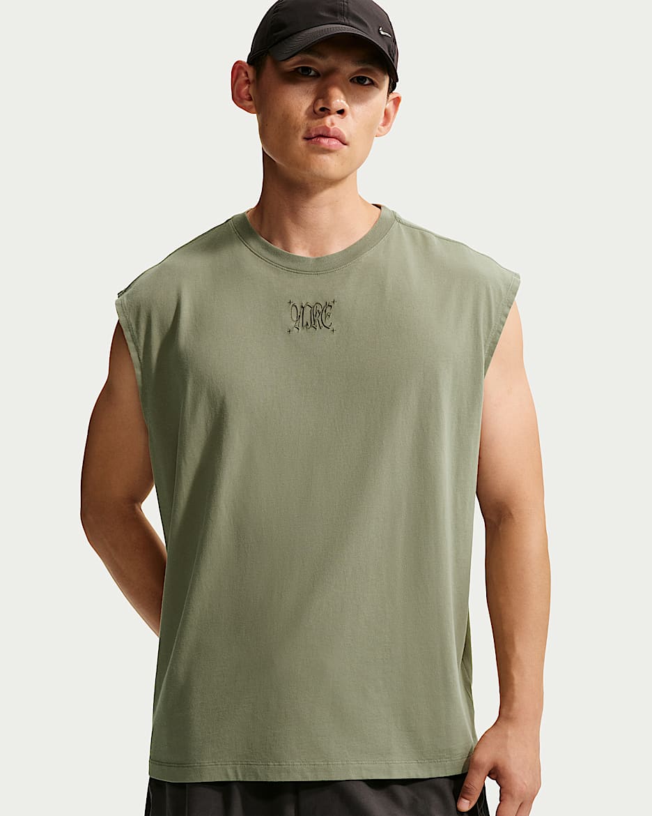Nike Sportswear 男子背心 - 古银