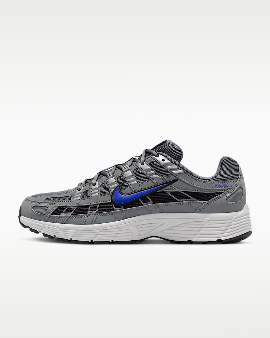 Nike P-6000 男子运动鞋 - 烟灰/浅烟灰/浅银灰/赛车蓝