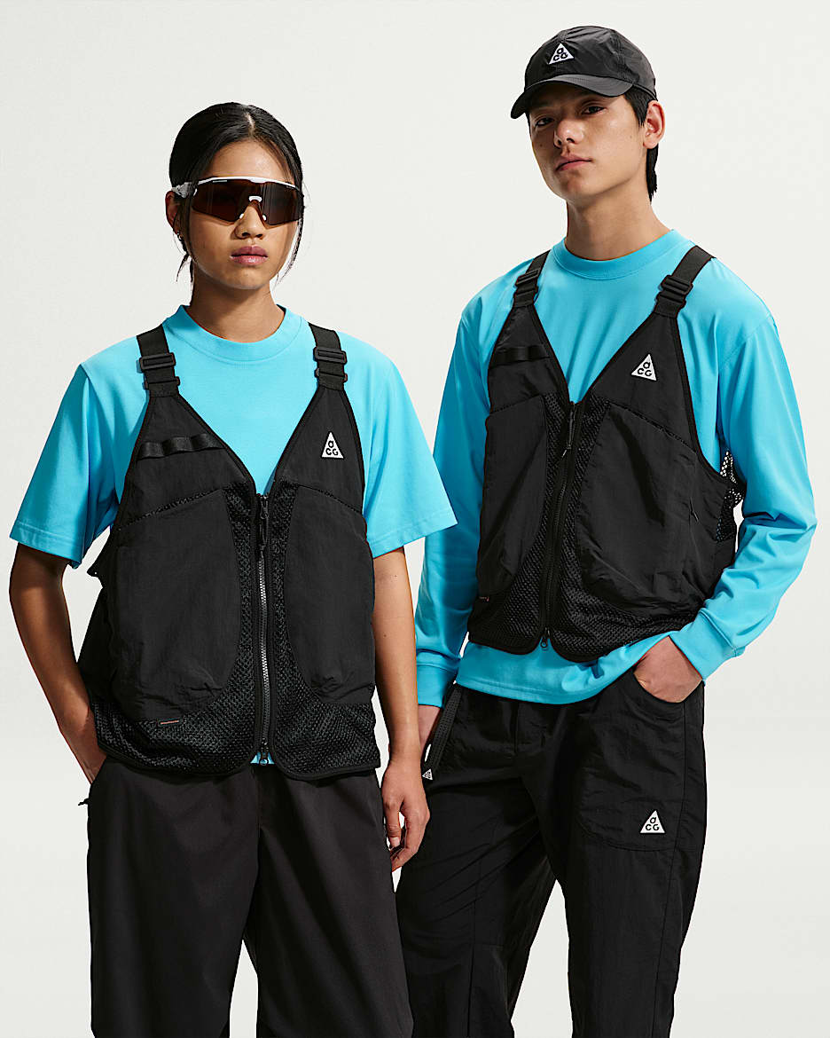 Nike ACG "Dolomiti" 男子马甲 - 黑/山峰白
