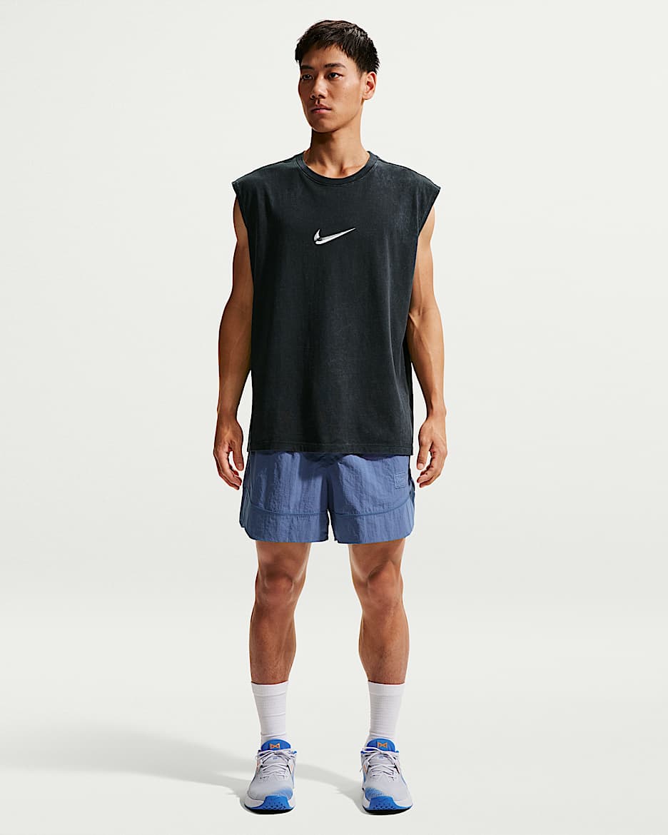 Nike N.A.C. Dri-FIT 男子速干梭织短裤 - 风暴靛青/风暴靛青