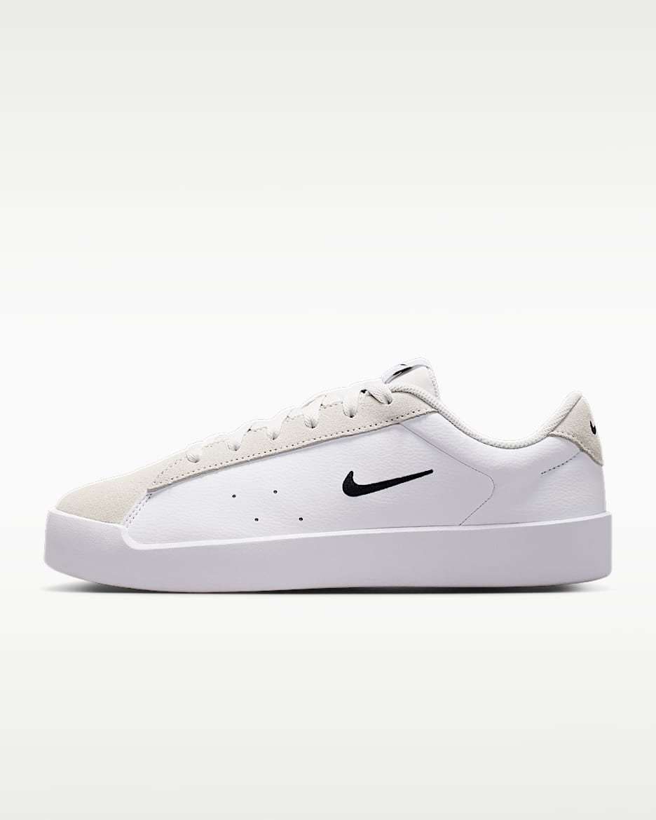 Nike Court Heritage 女子运动鞋 - 白色/白色/黑