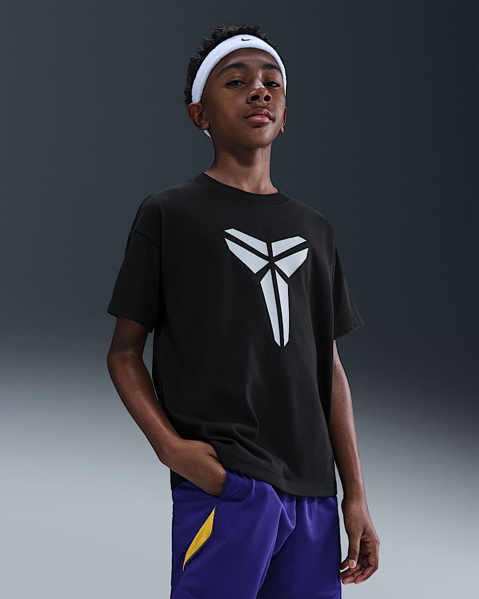 Kobe Dri-FIT 科比大童速干T恤 - 黑