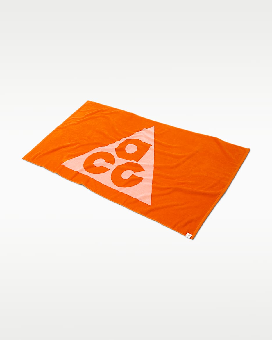 Nike ACG 跑步毛巾 (1 条） - 安全橙/山峰白