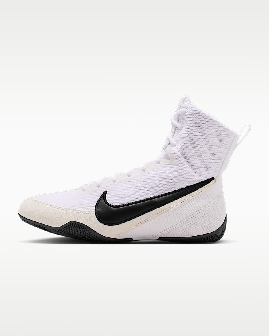 Nike Machomai 3 拳击鞋 - 白色/黑