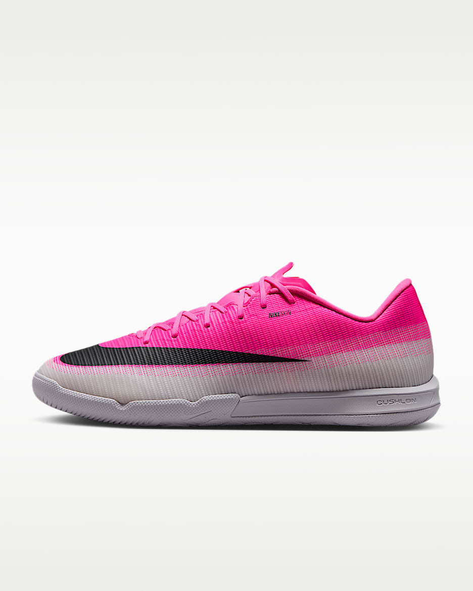 Nike Mercurial Vapor 17 Academy 耐克破阵·刺客系列男/女 IC 室内/球场低帮足球鞋 - 多色/黑
