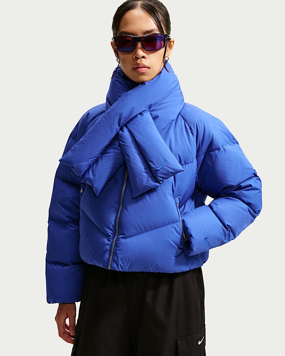 Nike Sportswear Windpuffer Storm-FIT 女子防风拒水宽松羽绒夹克 - 旧宝蓝/旧宝蓝/旧宝蓝