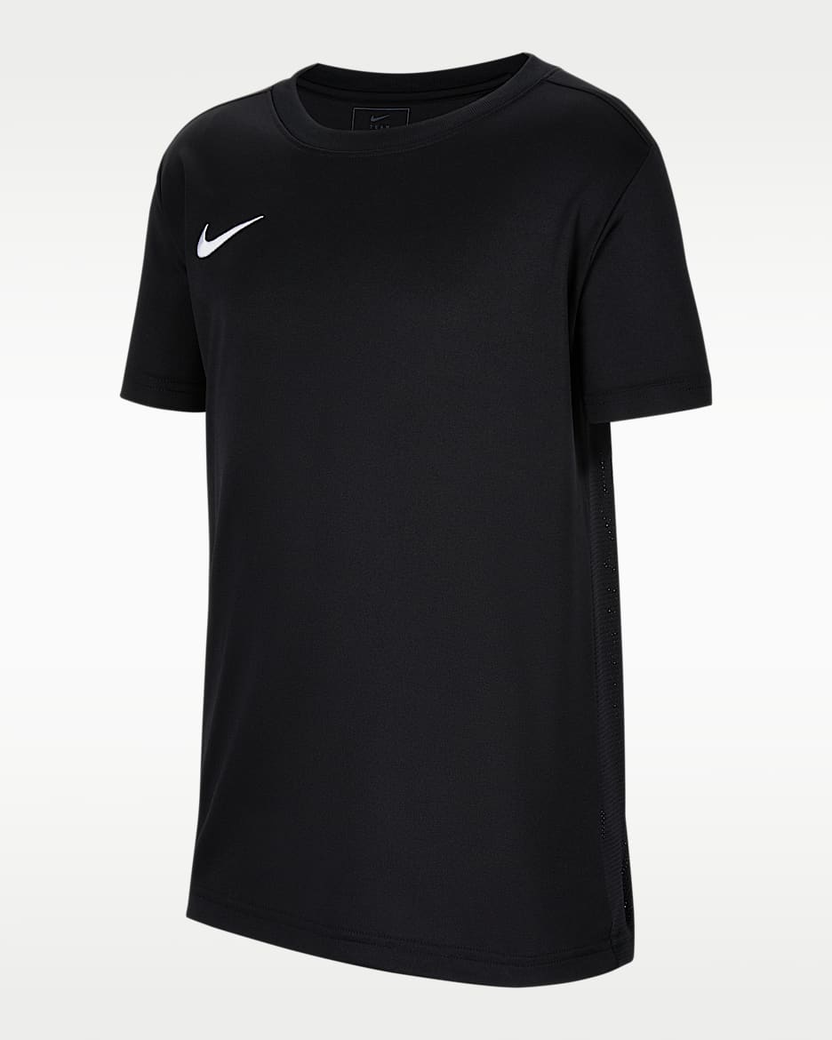 Nike Dri-FIT Park VII 大童速干短袖球衣 - 黑