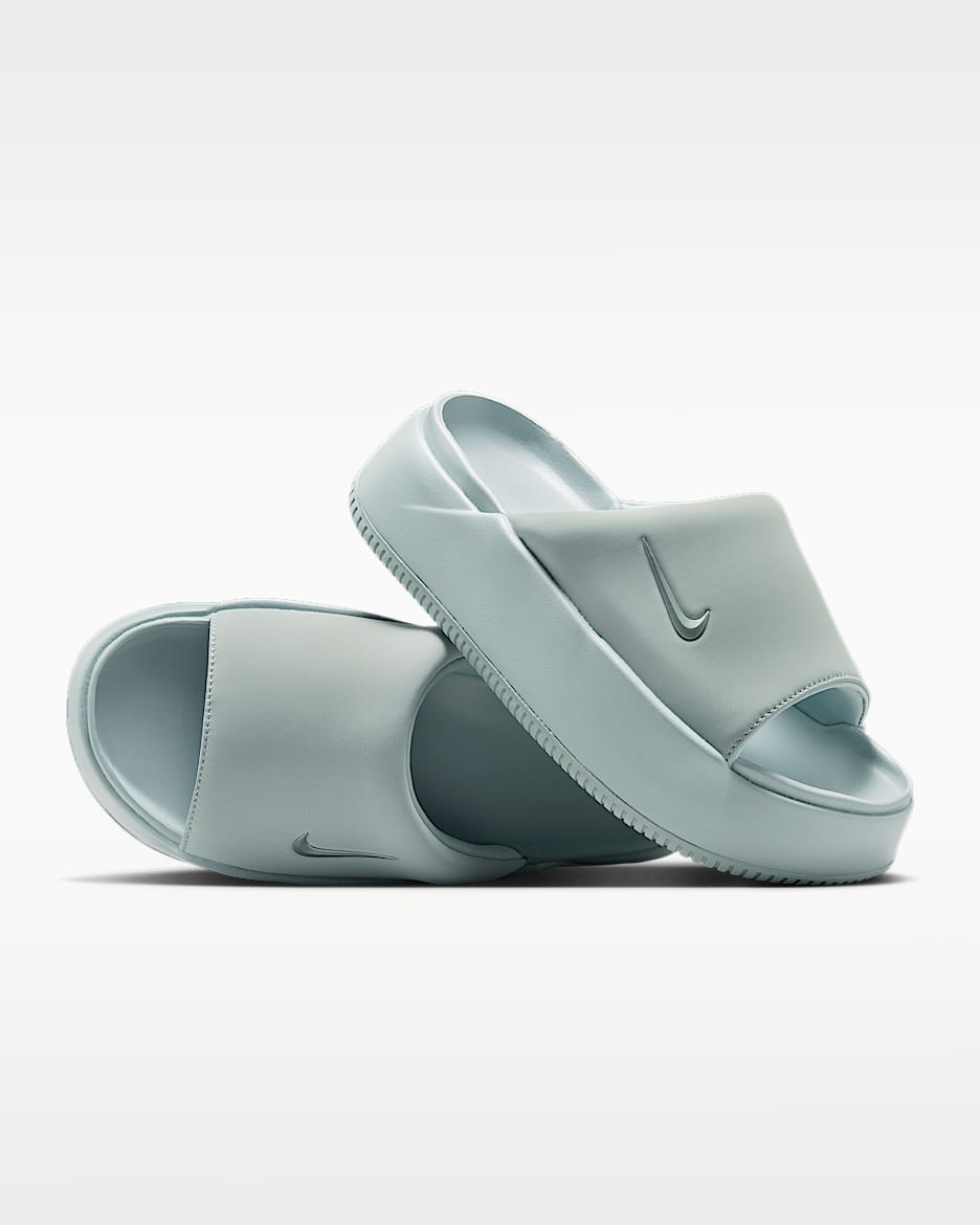 Nike Calm Elevation 女子拖鞋 - 浮石灰/浮石灰