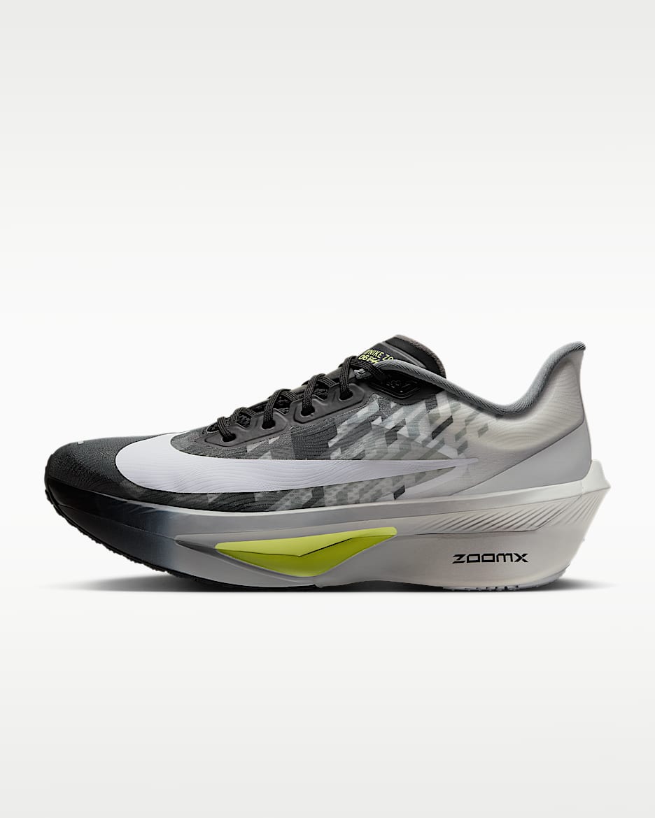 Nike Zoom Fly 6 SE 男子公路竞速跑步鞋 - 黑/烟灰/雾灰/白色