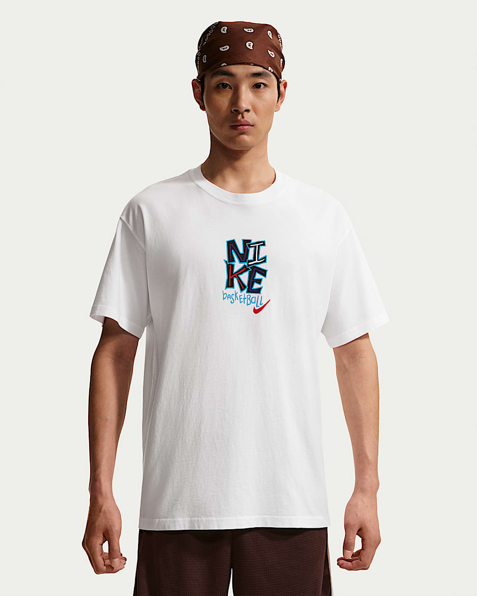 Nike 男子篮球T恤 - 白色