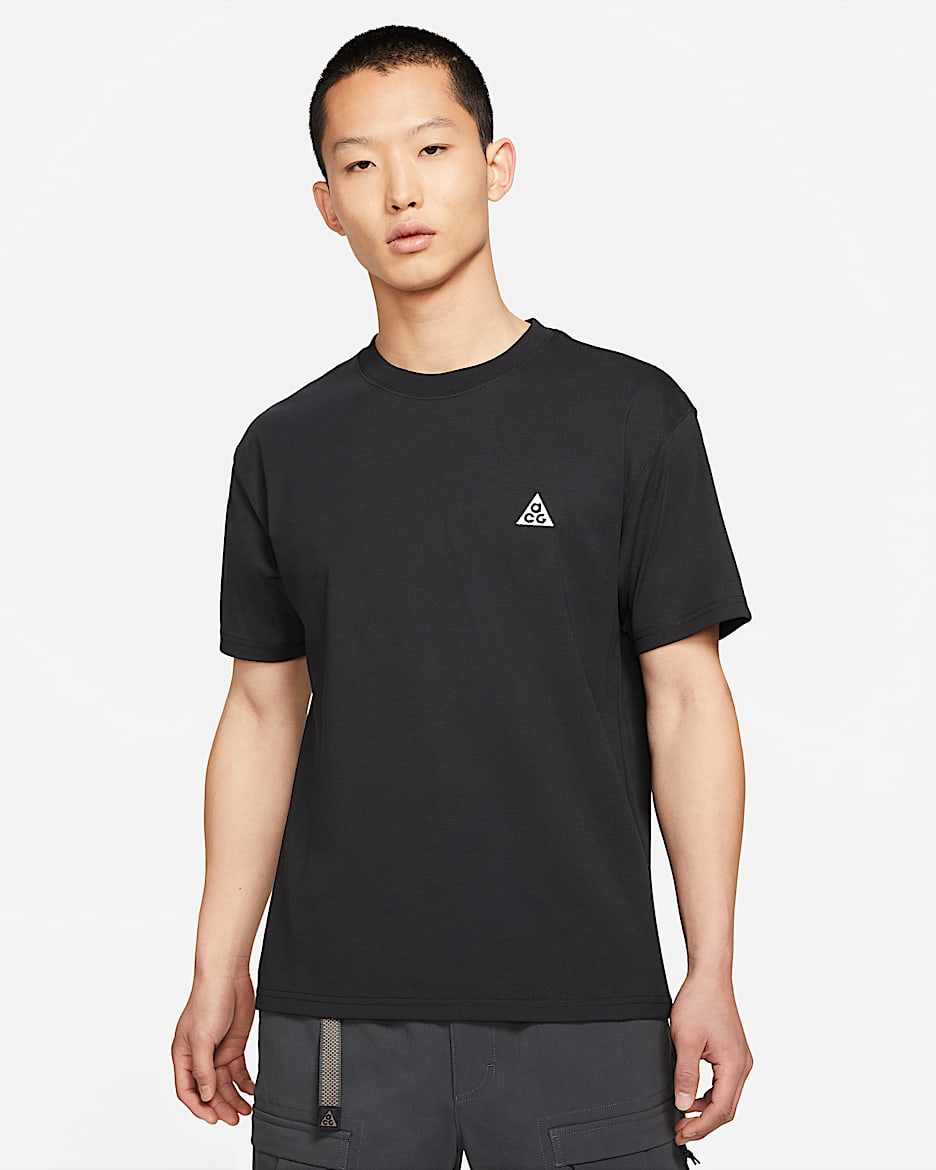 Nike ACG 男子速干短袖T恤 - 黑