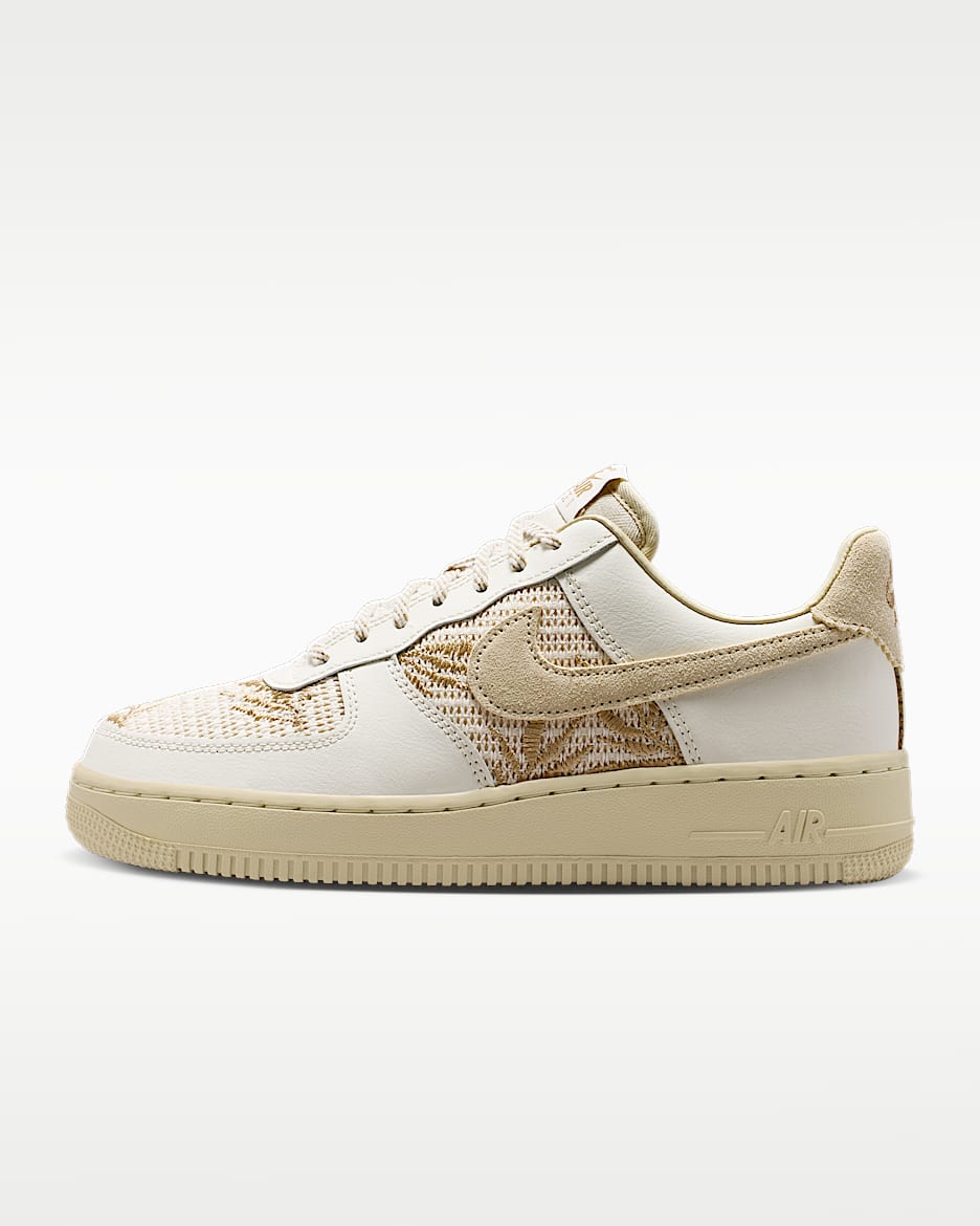 Nike Air Force 1 '07 女子空军一号运动鞋 - 幻影灰白/浅卡其/浅卡其/幻影灰白