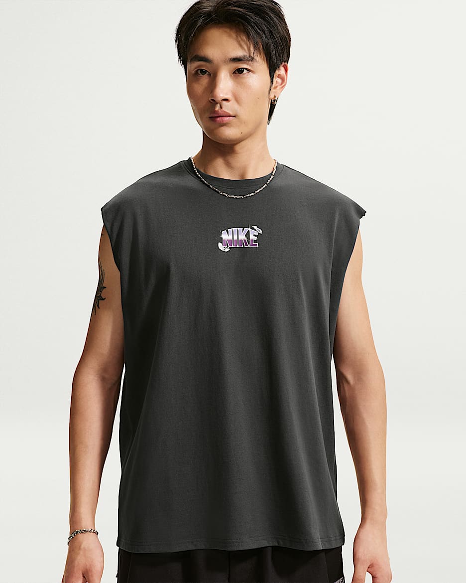 Nike Sportswear 男子无袖上衣 - 煤黑