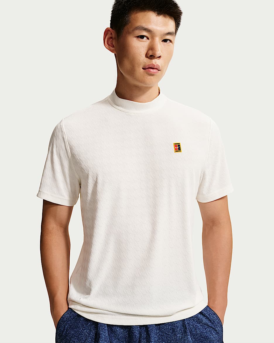 Nike Club Rules Aero-FIT 男子短袖企领上衣 - 帆白/帆白