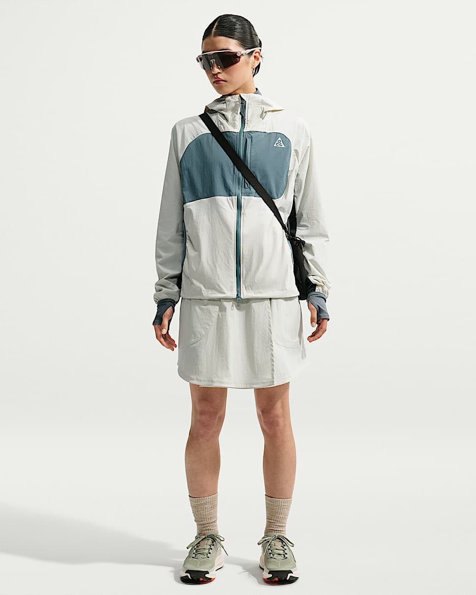 Nike ACG "Five Towers" 女子速干裤裙 - 海玻璃色/雾杉木绿/黑云衫绿/山峰白