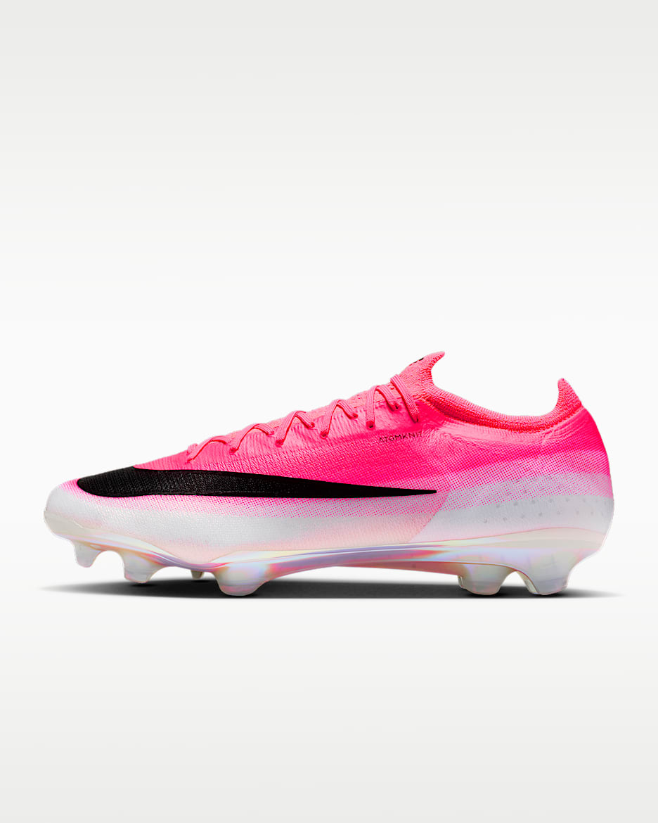 Nike Mercurial Vapor 17 Elite 耐克破阵·刺客系列男/女 FG 天然硬质草地低帮足球鞋 - 多色/黑