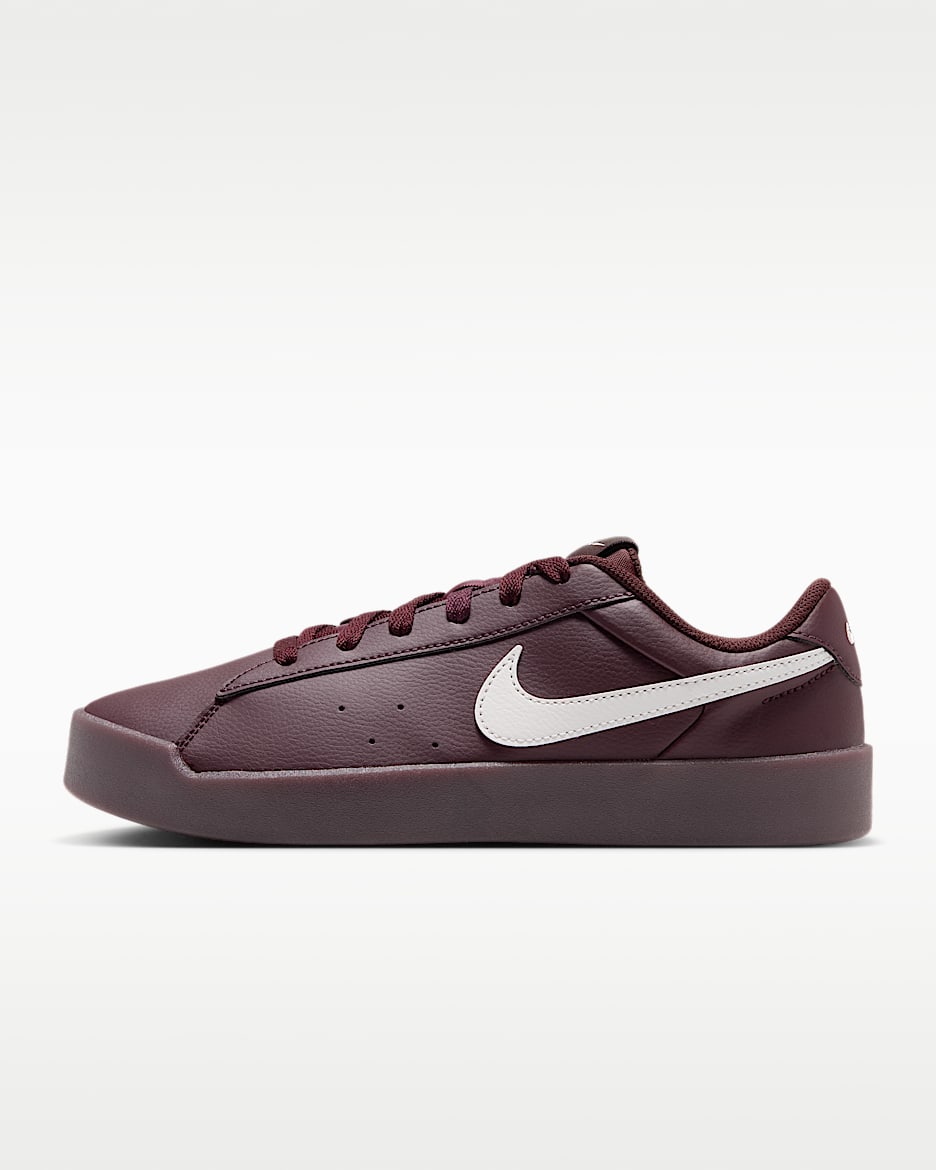 Nike Court Heritage SL 女子运动鞋 - 神秘枣红/黑/帆白