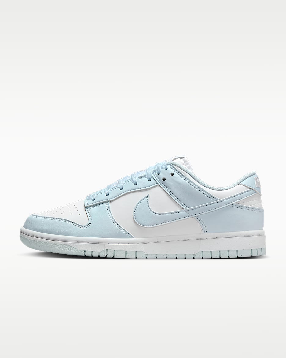 Nike Dunk Low Next Nature 女子运动鞋 - 白色/紫蓝