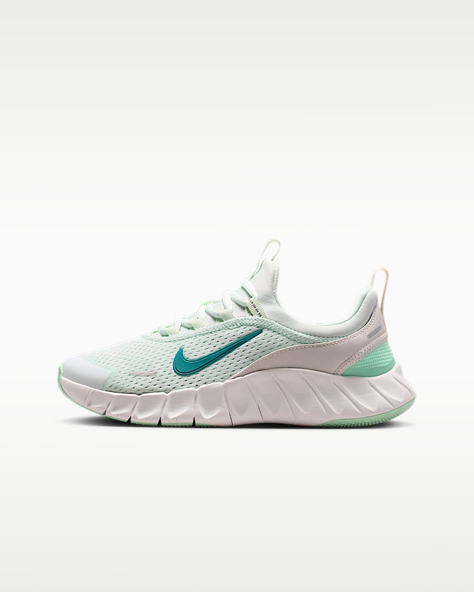 Nike Free Ride 大童跑步鞋 - 微绿/北极绿/幻影灰白/亮杉木绿