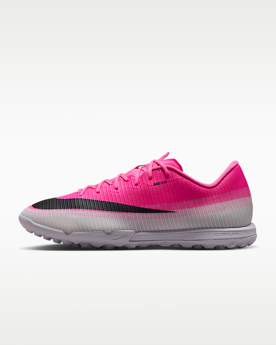 Nike Mercurial Vapor 17 Academy 耐克破阵·刺客系列男/女 TF 人造场地低帮足球鞋 - 多色/黑