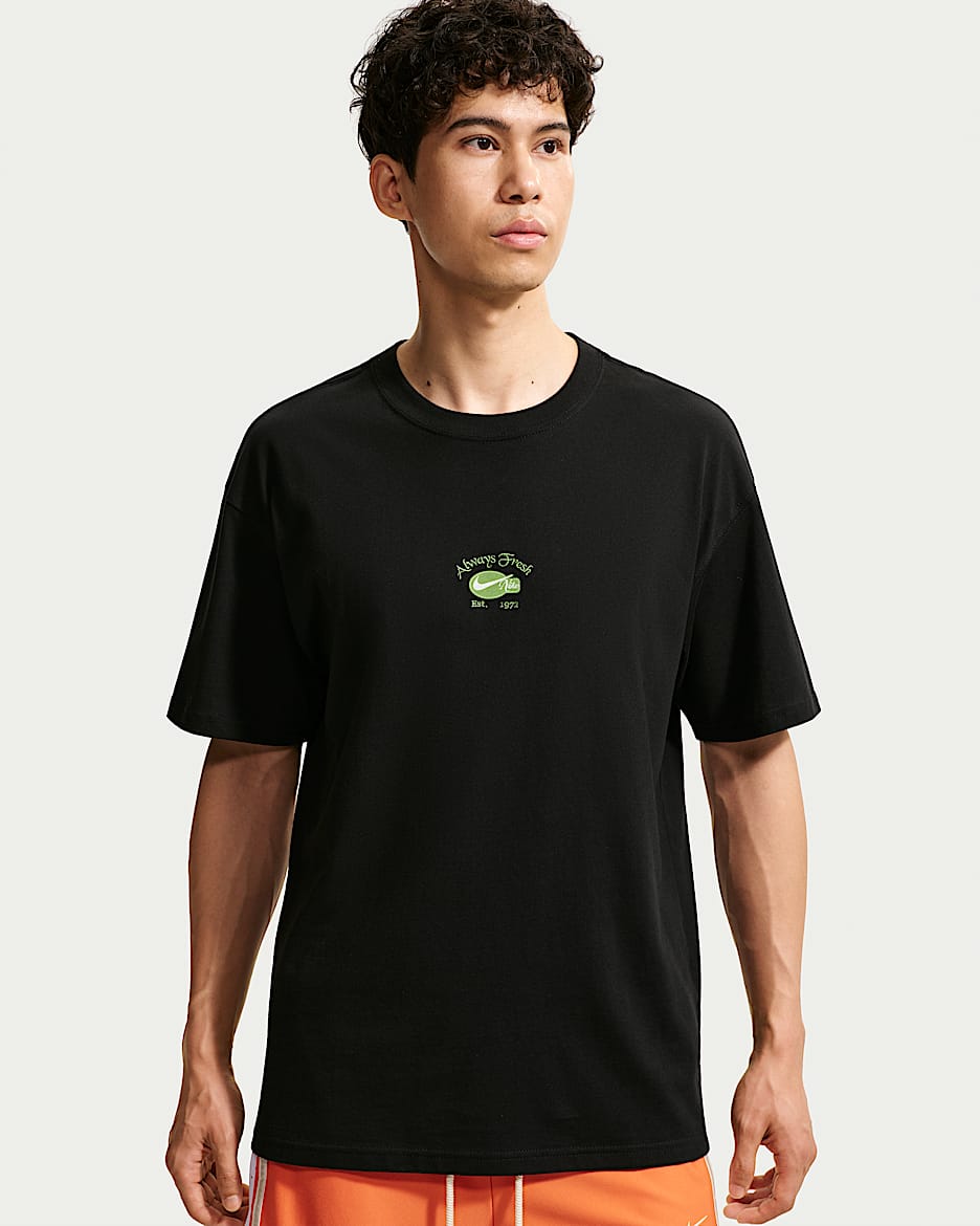 Nike 男子短袖篮球T恤 - 黑