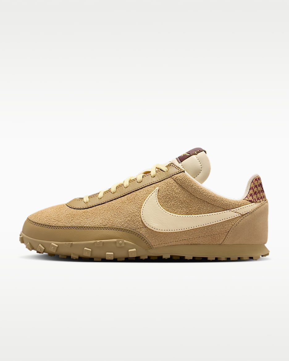 Nike Waffle Racer 男子运动鞋 - 榛果褐/榛果褐/柔黄/椰奶色