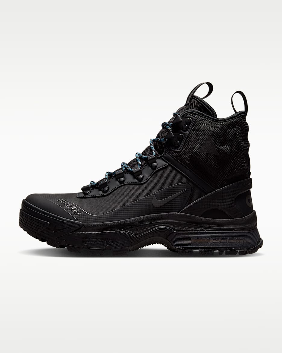 Nike ACG Air Zoom Gaiadome GORE-TEX 男子运动鞋户外徒步 - 黑/黑