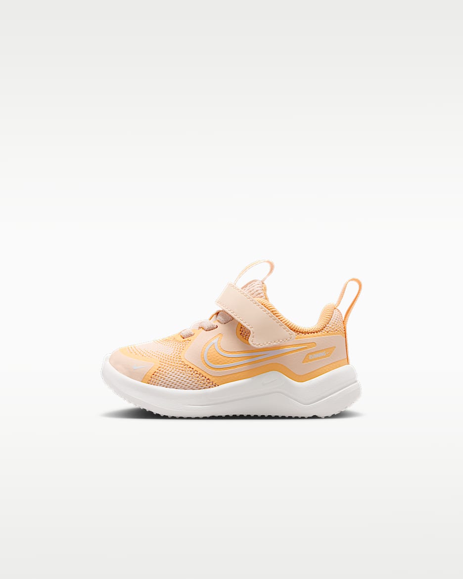 Nike Cosmic Runner 耐克宇宙一号婴童易穿脱运动鞋 - 冰番石榴色/粉桔/山峰白