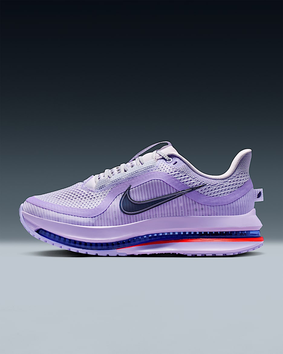 Nike Pegasus Premium 耐克顶级飞马女子公路跑步鞋 - 微葡萄紫/薄雾紫/宝石蓝/王朝紫