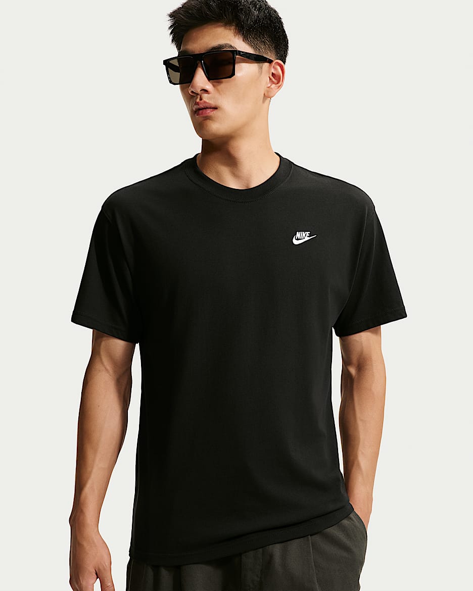 Nike Sportswear 男子短袖T恤 - 黑