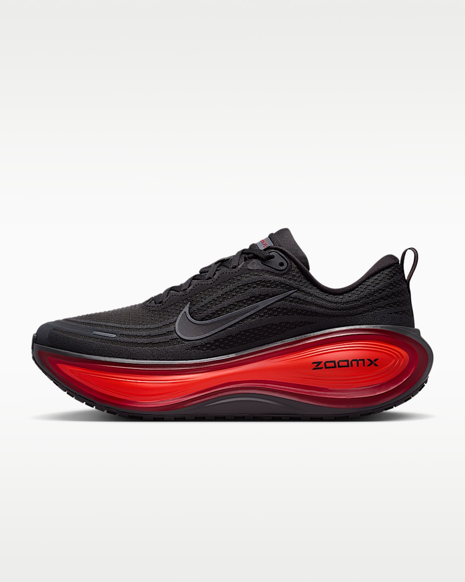Nike Vomero Plus 耐克超级迈柔男子公路跑步鞋 - 煤黑/亮深红/大学红/黑