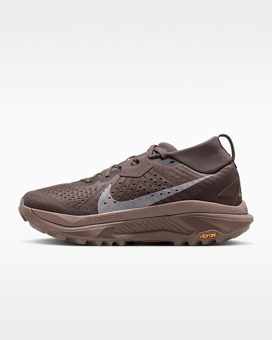 Nike ACG Zegama 女子越野跑步鞋 - 矿石灰/巴洛克棕/貂棕/貂棕