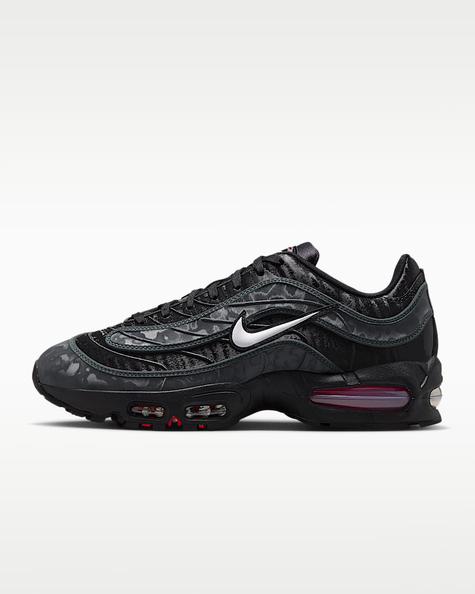 Nike Air Max "Joga Bonito" 男子运动鞋 - 黑/大学红/暗烟灰/白色