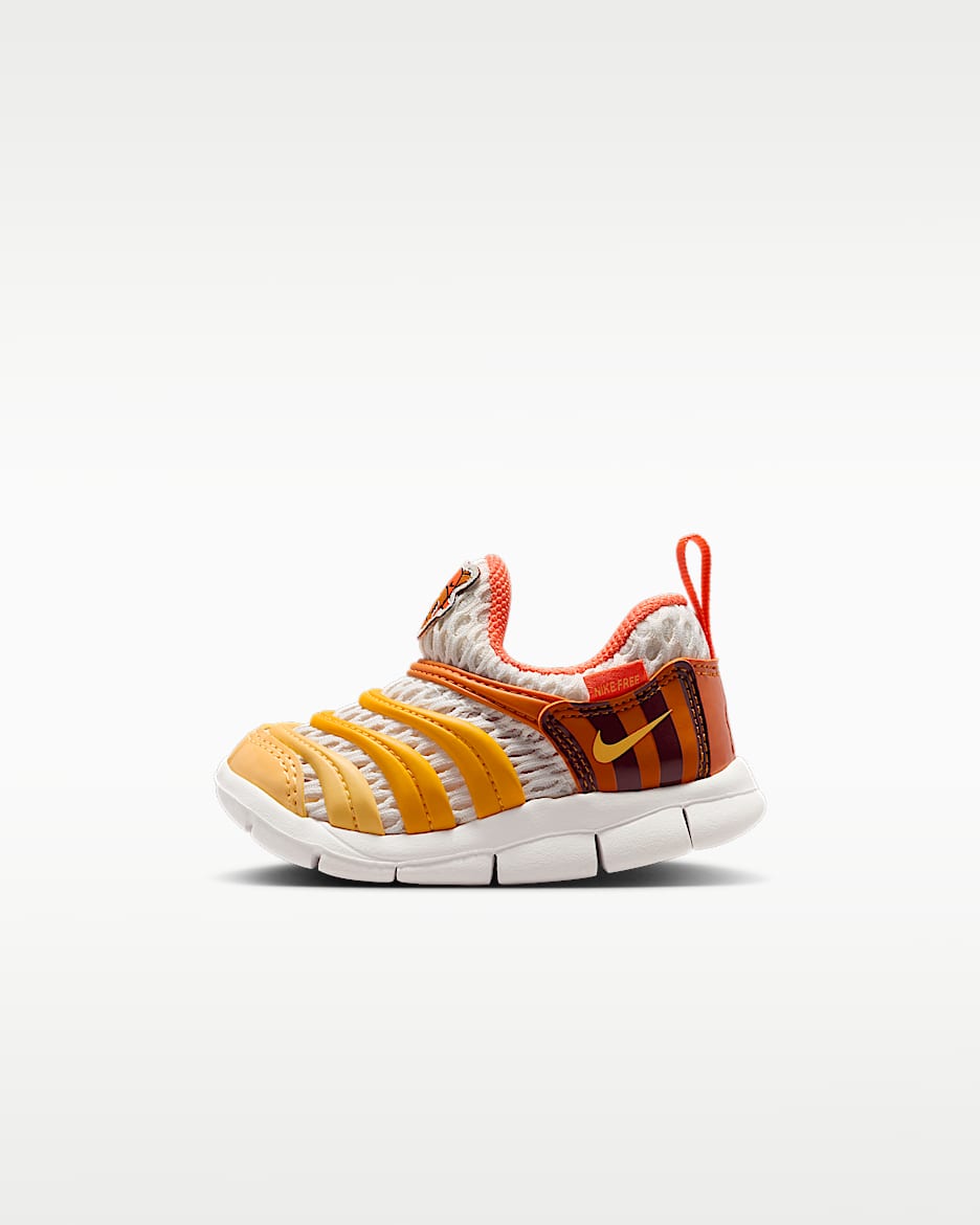 Nike Dynamo Free BR 2 耐克毛毛虫婴童运动鞋 - 帆白/帆白/君王/典雅托帕石色