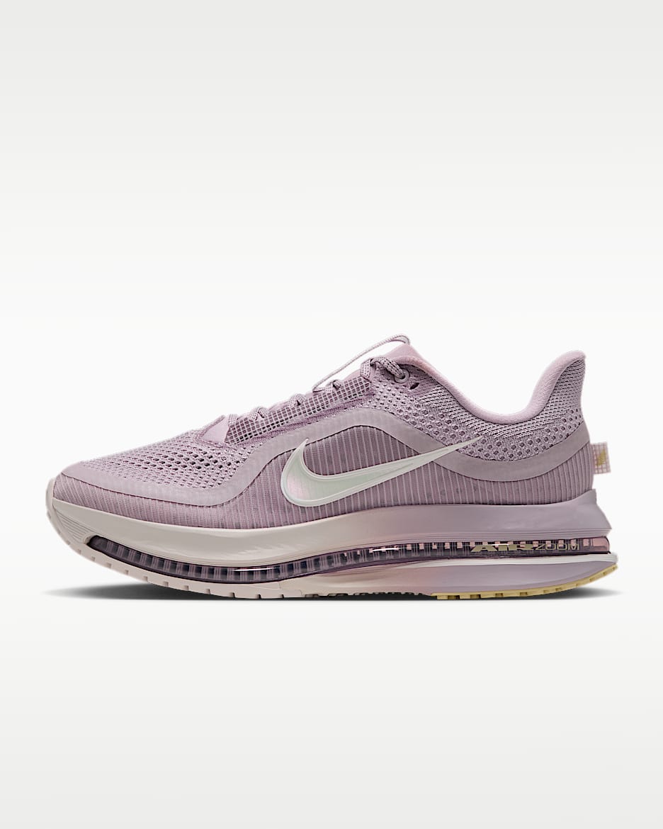 Nike Pegasus Premium 耐克顶级飞马女子公路跑步鞋 - 微粒玫瑰红/银紫/浅骨色/帆白
