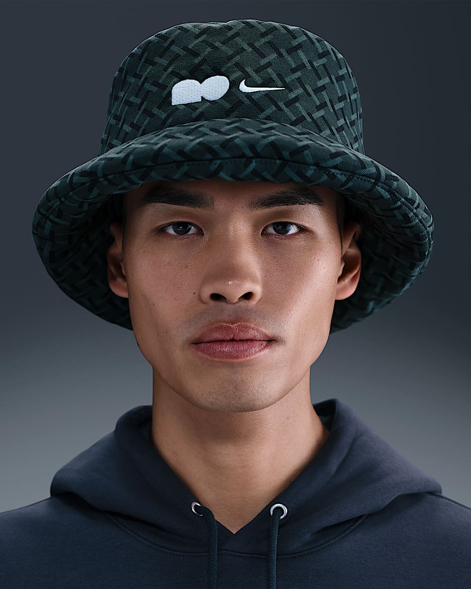 Naomi Osaka Apex 大坂直美系列网球渔夫运动帽 - 海藻绿/白色