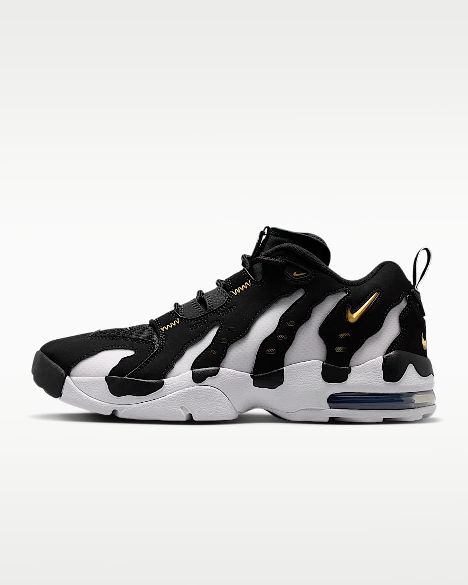 Nike Air DT Max '96 Low 男子运动鞋 - 黑/白色/金属色