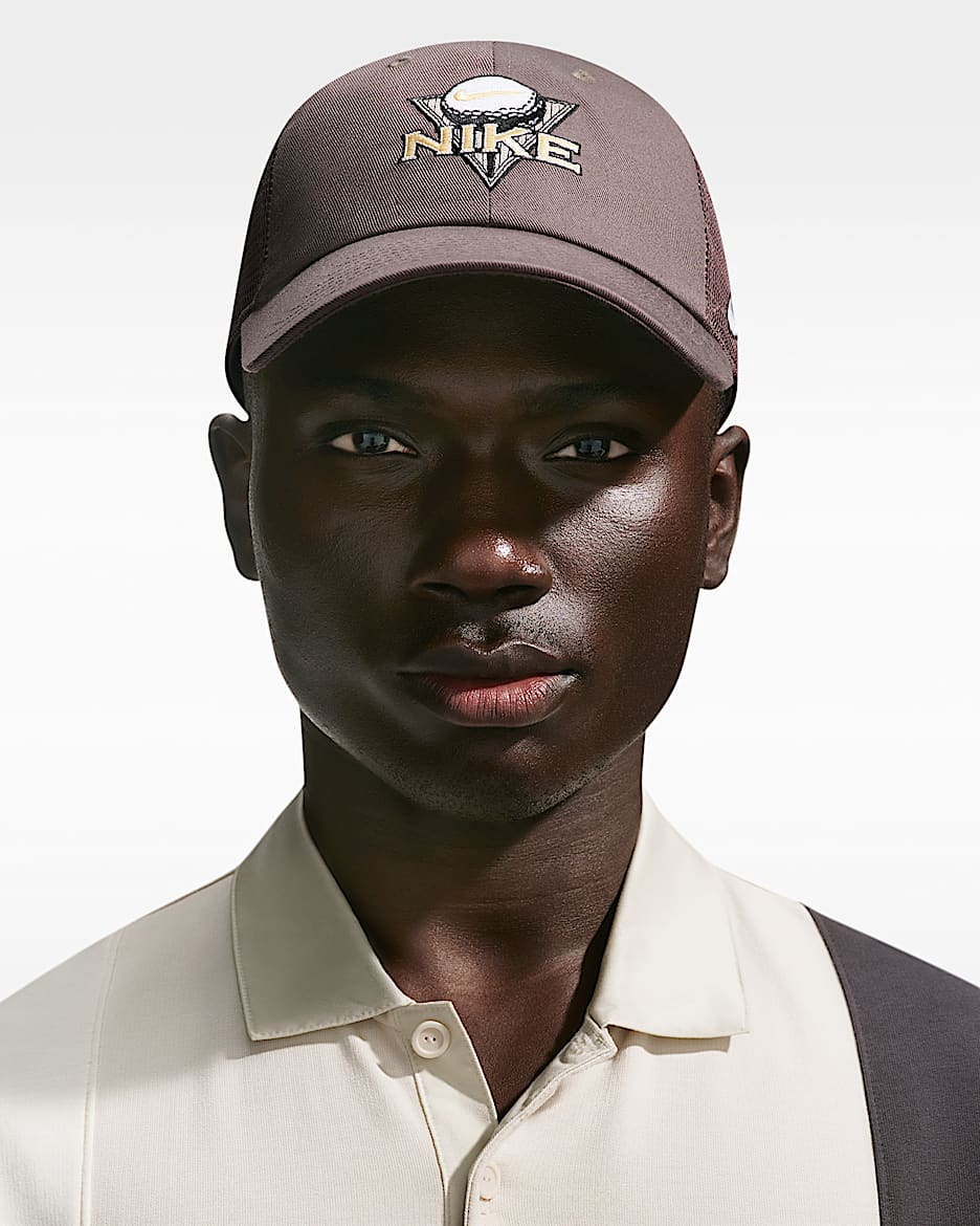 Nike Club 高尔夫卡车运动帽 - 矿石灰/典雅托帕石色