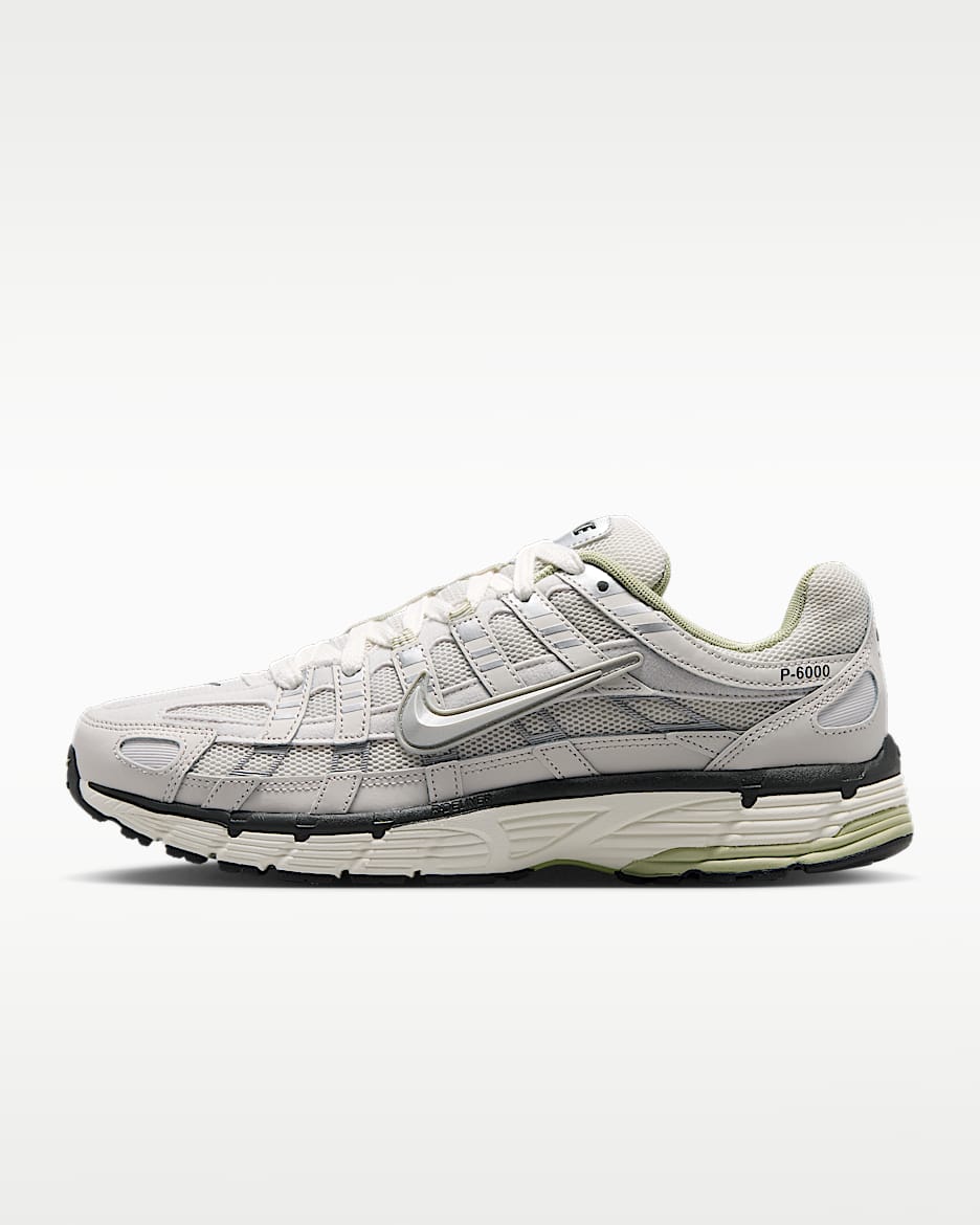 Nike P-6000 男子运动鞋 - 浅银灰/帆白/煤黑/金属银