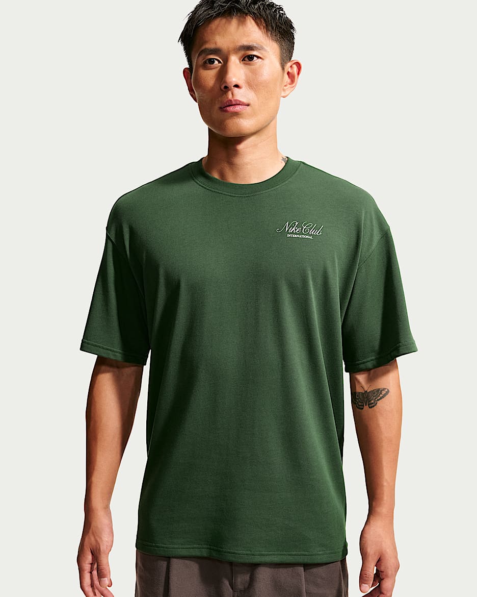 Nike Sportswear 男子短袖T恤 - 冷杉绿