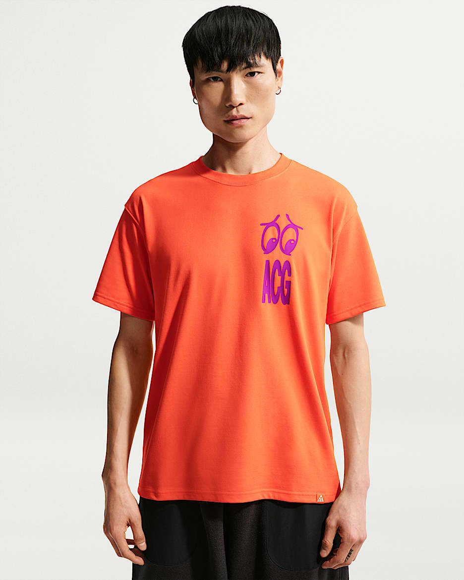 Nike ACG Dri-FIT 男子速干T恤 - 安全橙