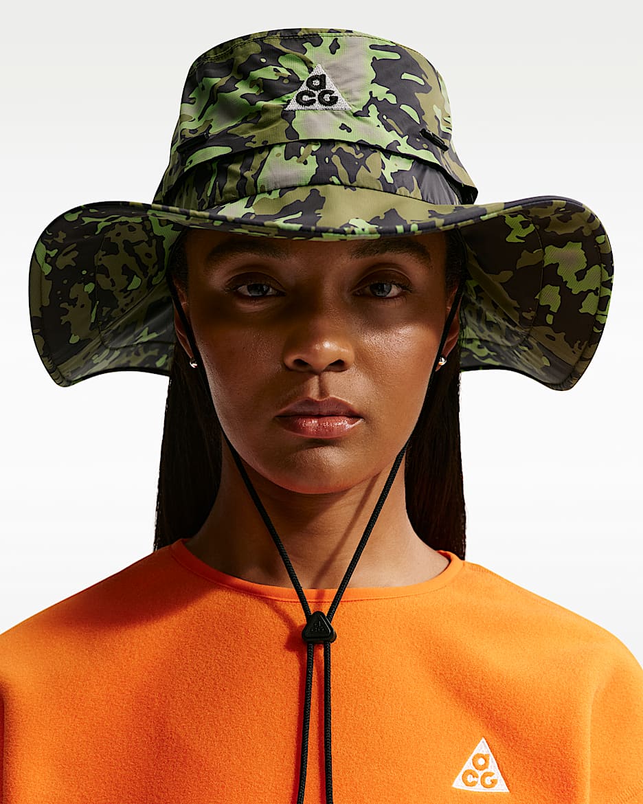 Nike ACG Apex 拒水渔夫运动帽 - 高射炮橄榄绿/黑