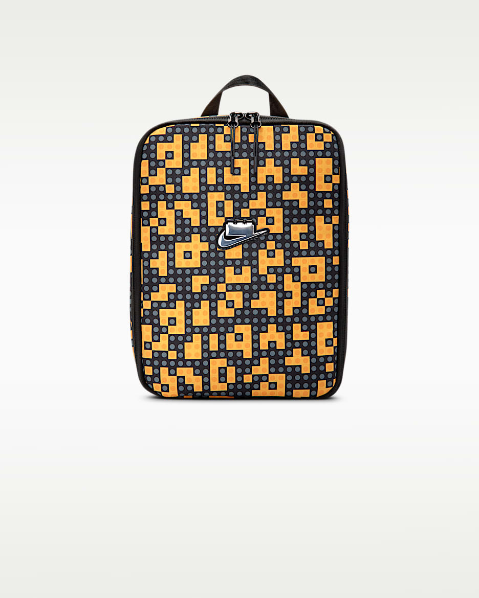 Nike x LEGO® Collection 收纳鞋盒包 - 大学金/黑/金属铬色