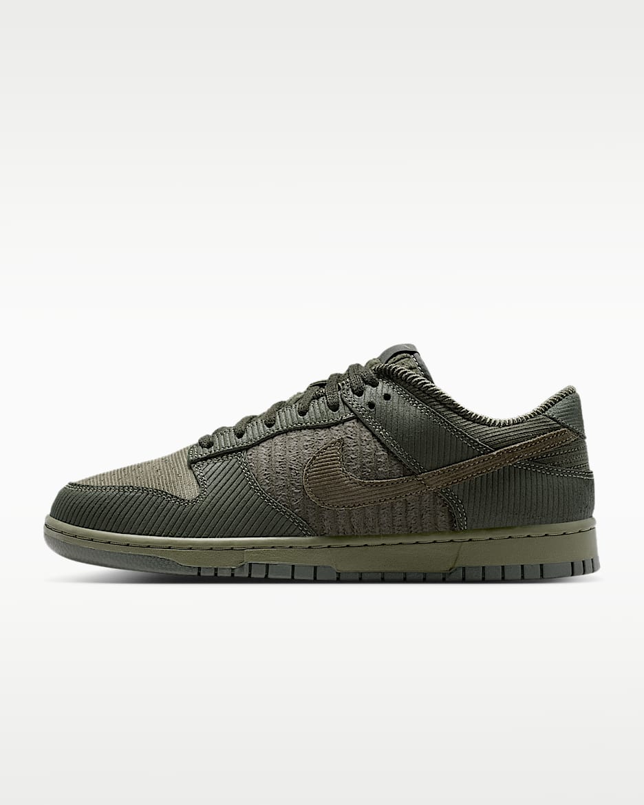 Nike Dunk Low Retro Premium 男子运动鞋 - 军裤卡其/中橄榄绿/红杉绿/军裤卡其