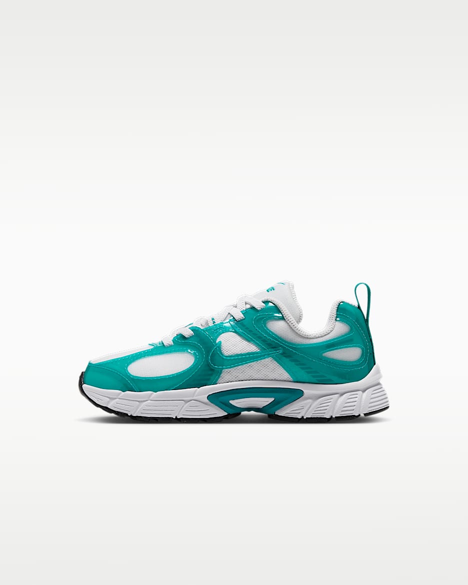 Nike V5 RNR SE Tech 幼童运动鞋 - 白色/能量绿/黑/足球蓝